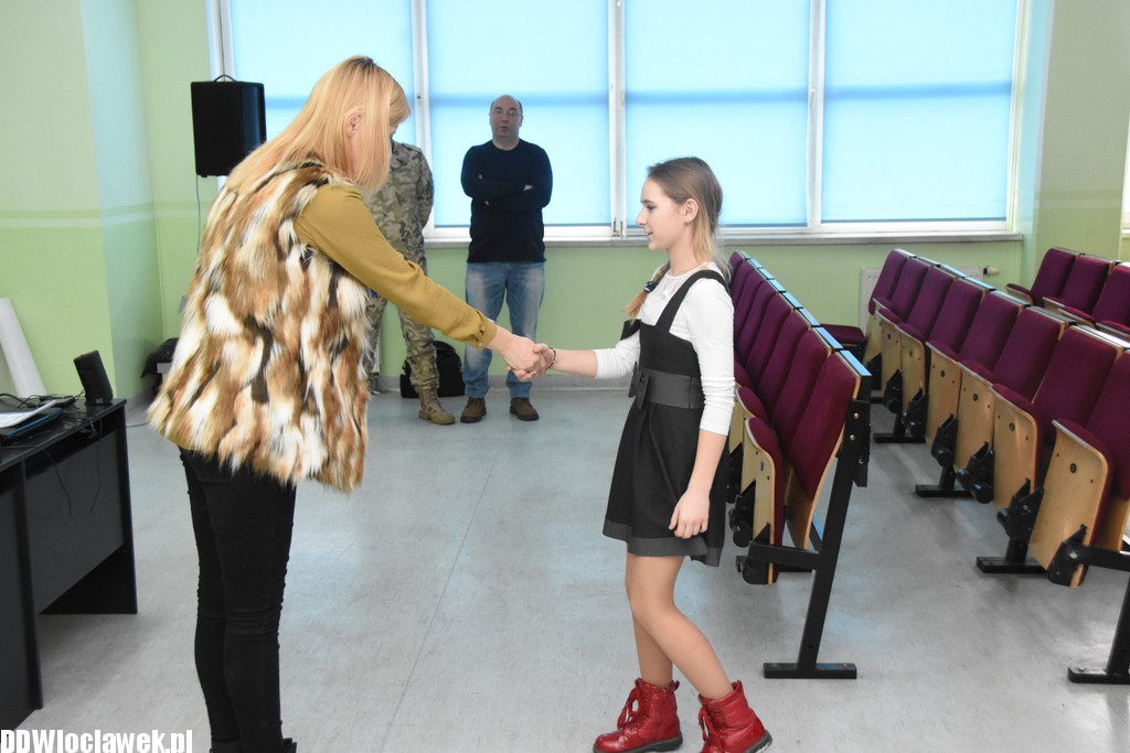Rozdanie nagród w ZSA Włocławek