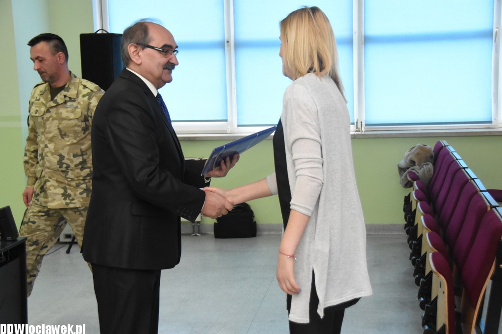 Rozdanie nagród w ZSA Włocławek