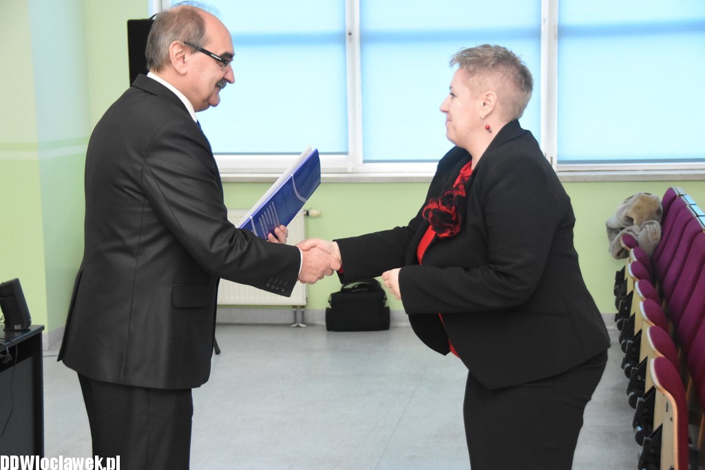 Rozdanie nagród w ZSA Włocławek