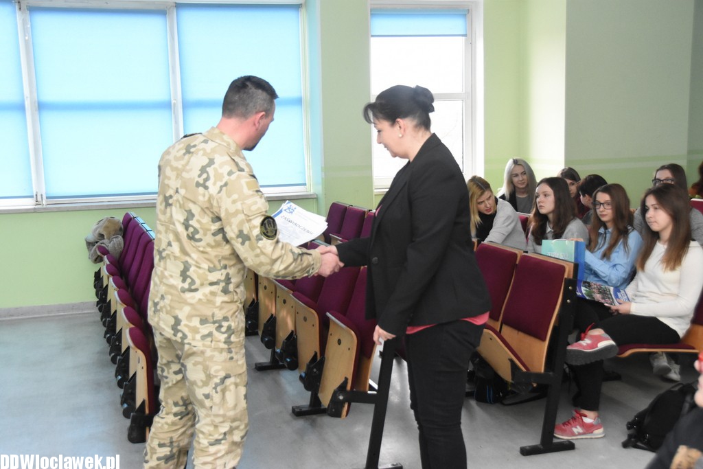 Rozdanie nagród w ZSA Włocławek