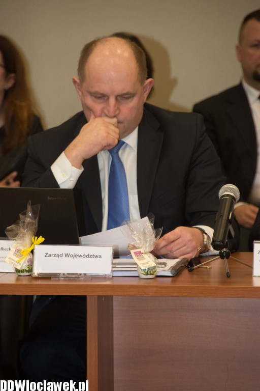 Sesja sejmiku województwa we Włocławku