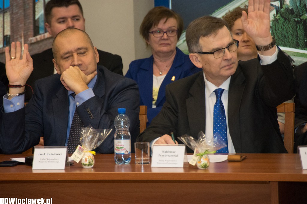 Sesja sejmiku województwa we Włocławku