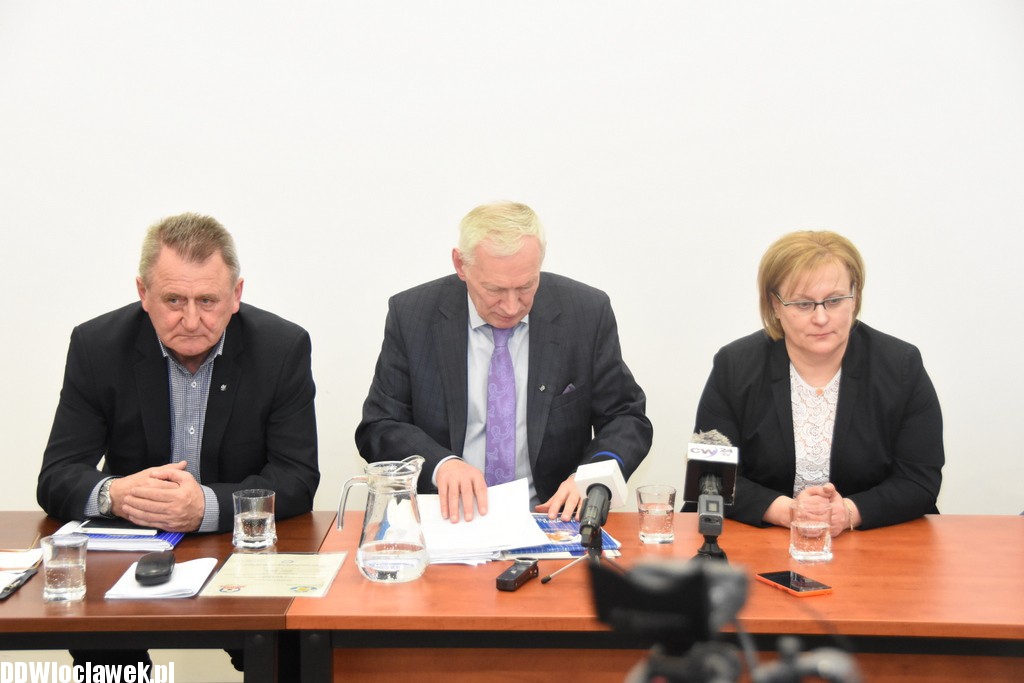 Konferencja prasowa na stadionie