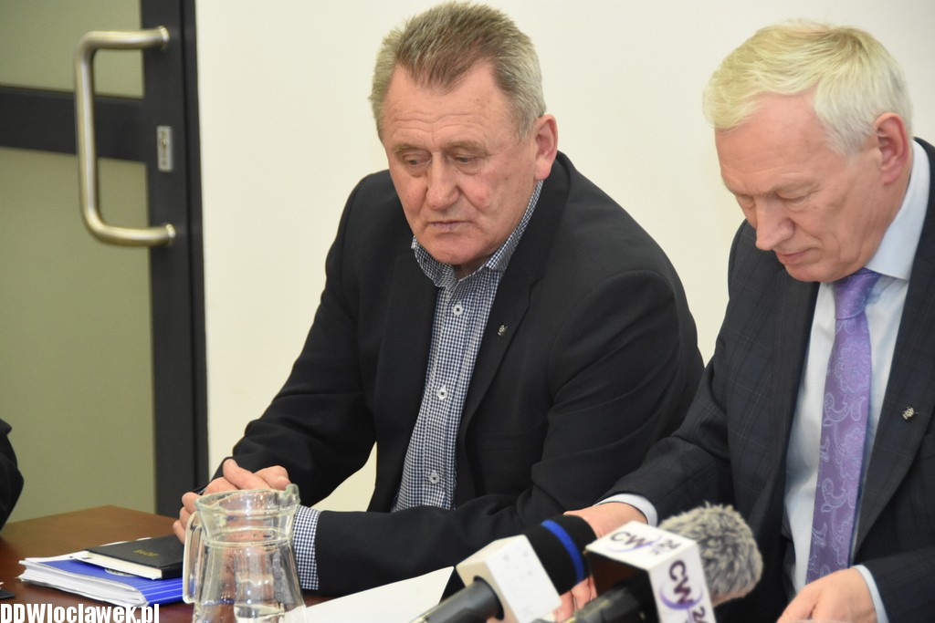 Konferencja prasowa na stadionie