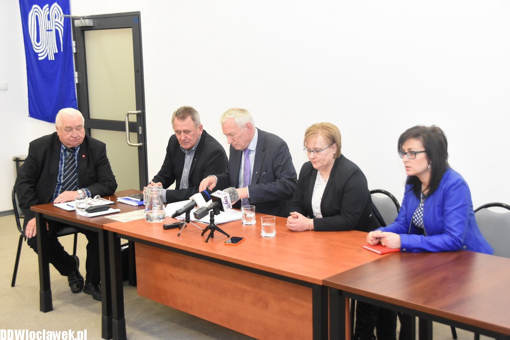 Konferencja prasowa na stadionie