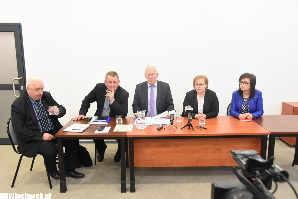 Konferencja prasowa na stadionie