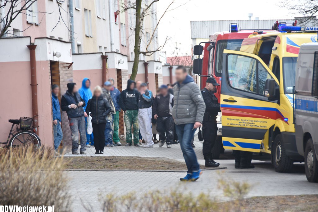Tragedia w bloku przy ul. Wiejskiej