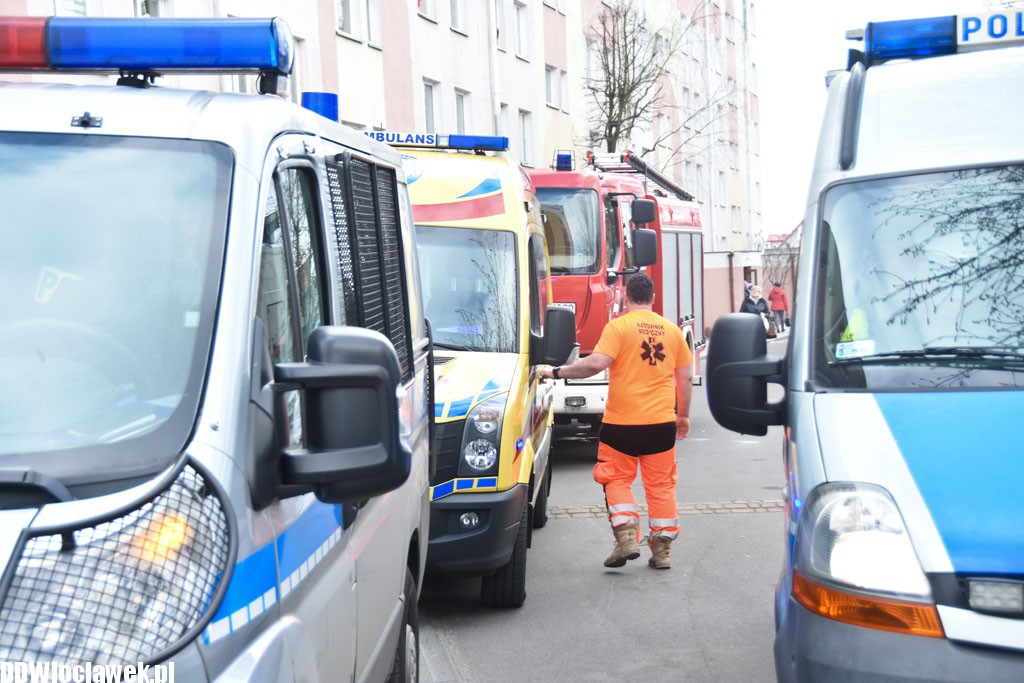 Tragedia w bloku przy ul. Wiejskiej