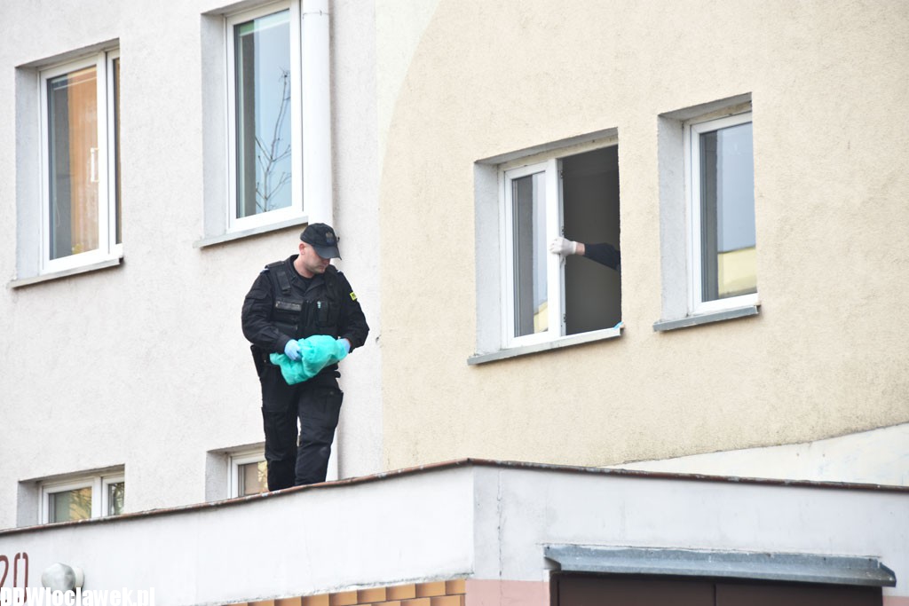Tragedia w bloku przy ul. Wiejskiej