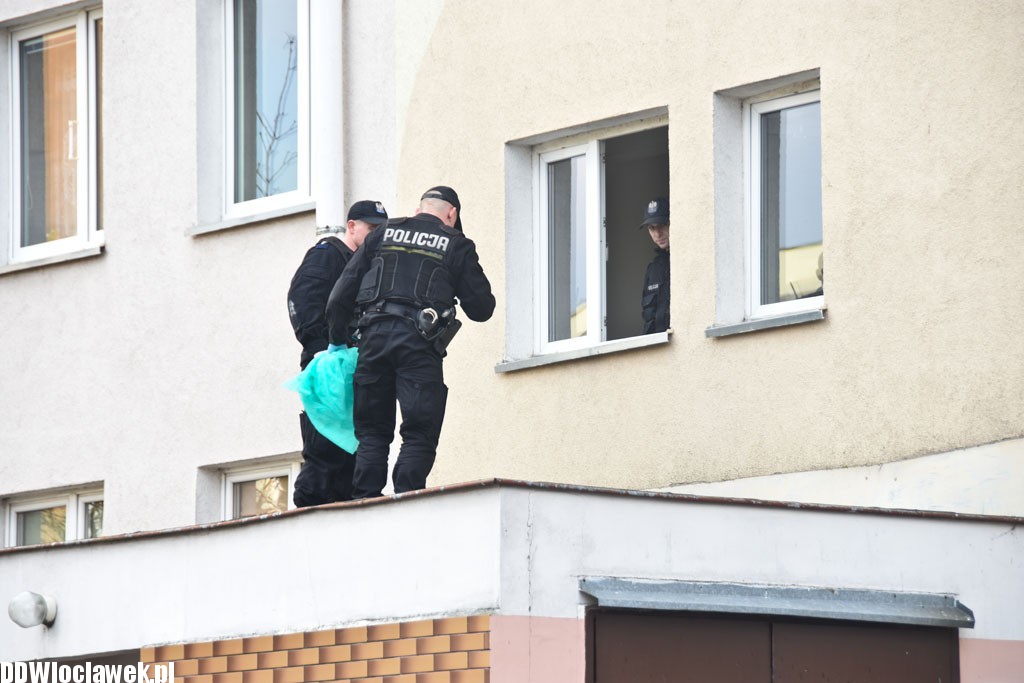 Tragedia w bloku przy ul. Wiejskiej