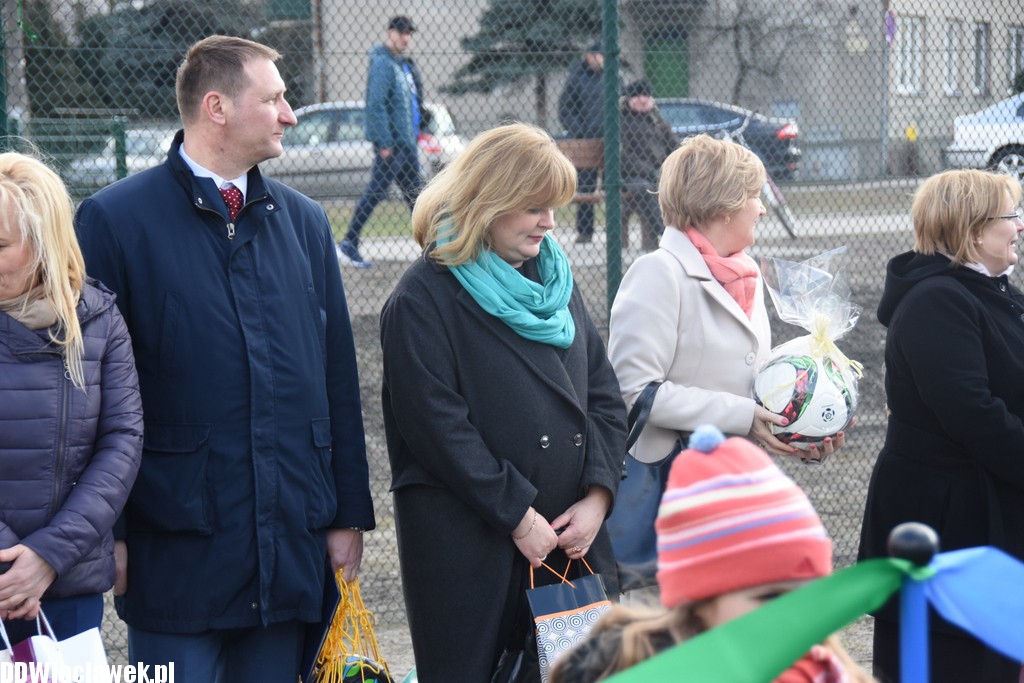 Otwarcie boiska przy SP 20