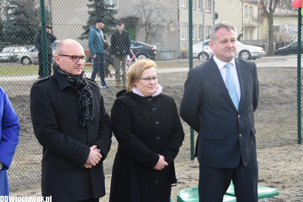 Otwarcie boiska przy SP 20