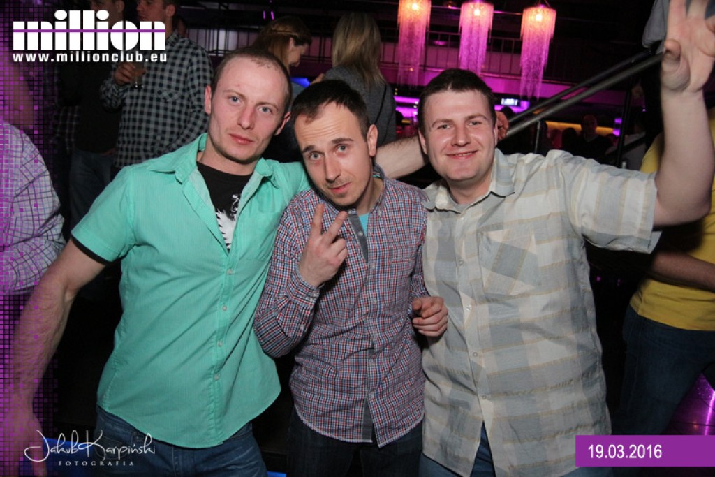 Sobota 19.03 Million Club