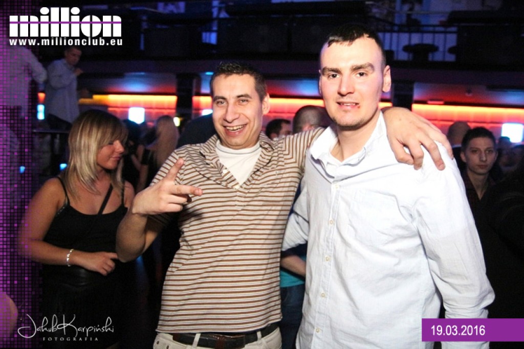 Sobota 19.03 Million Club