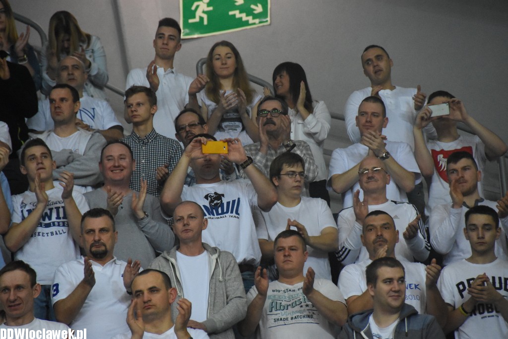 Kibice na Meczu Anwil - Czarni