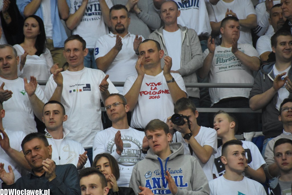 Kibice na Meczu Anwil - Czarni