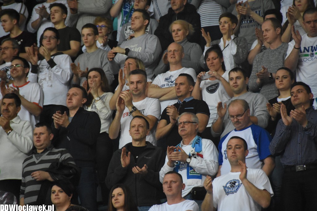 Kibice na Meczu Anwil - Czarni