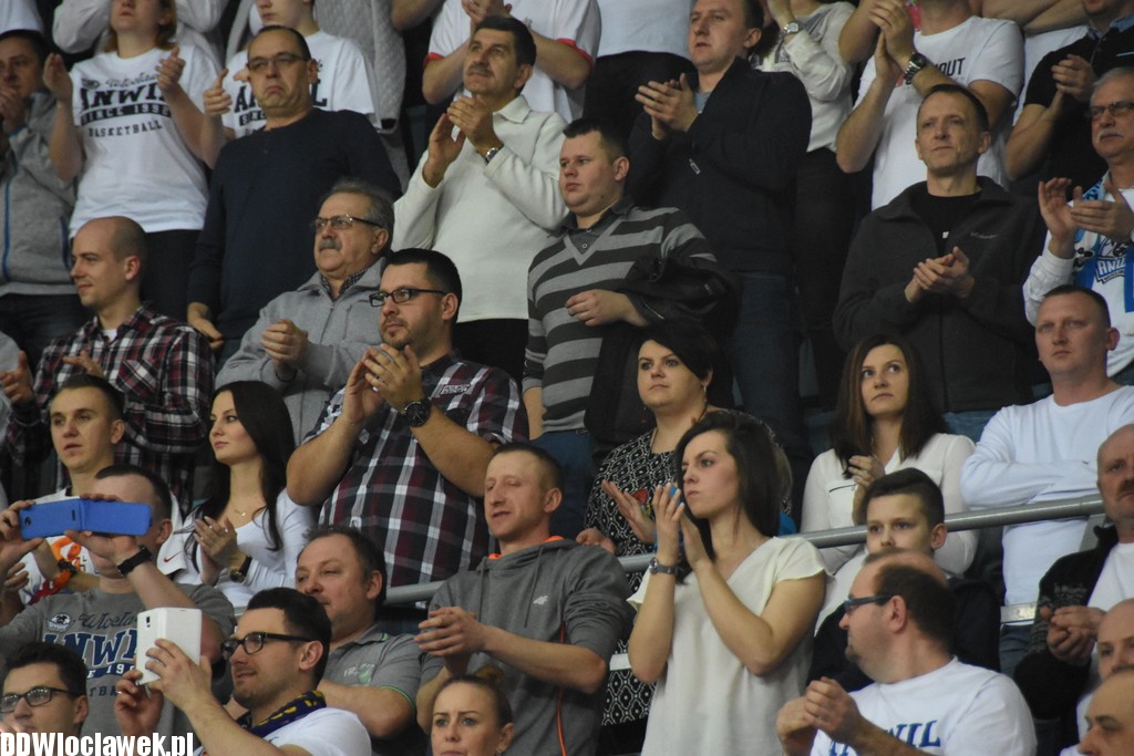 Kibice na Meczu Anwil - Czarni