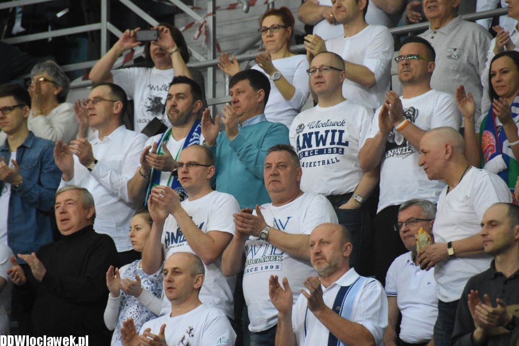 Kibice na Meczu Anwil - Czarni