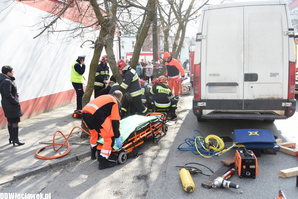 Makabryczny wypadek na Wiejskiej