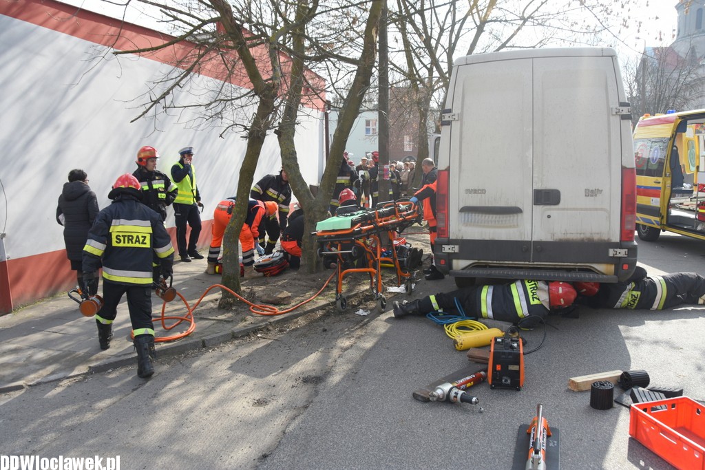 Makabryczny wypadek na Wiejskiej