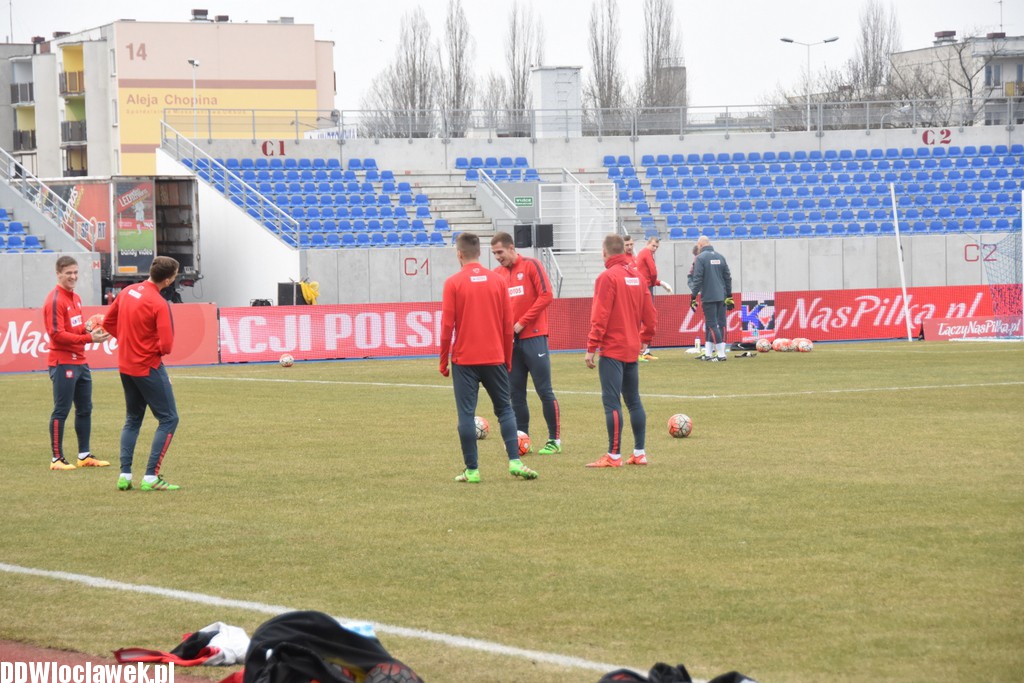 Trening reprezentacji Polski