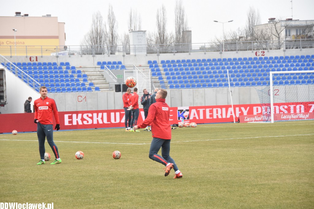 Trening reprezentacji Polski