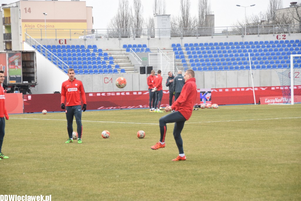 Trening reprezentacji Polski