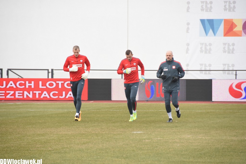 Trening reprezentacji Polski