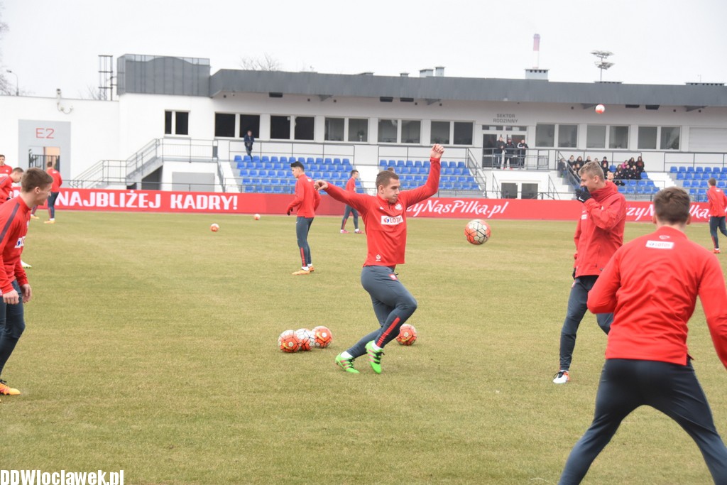 Trening reprezentacji Polski