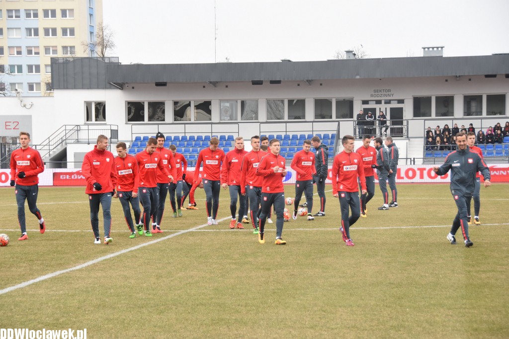 Trening reprezentacji Polski