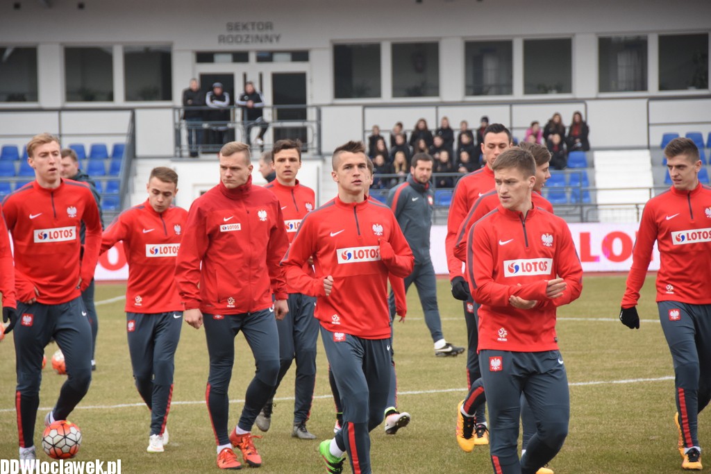 Trening reprezentacji Polski