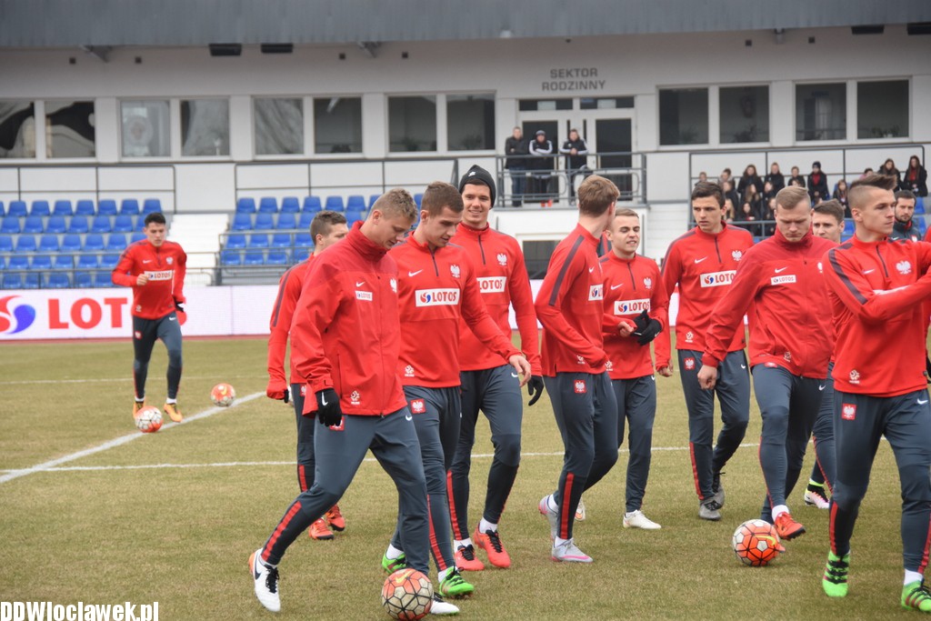 Trening reprezentacji Polski