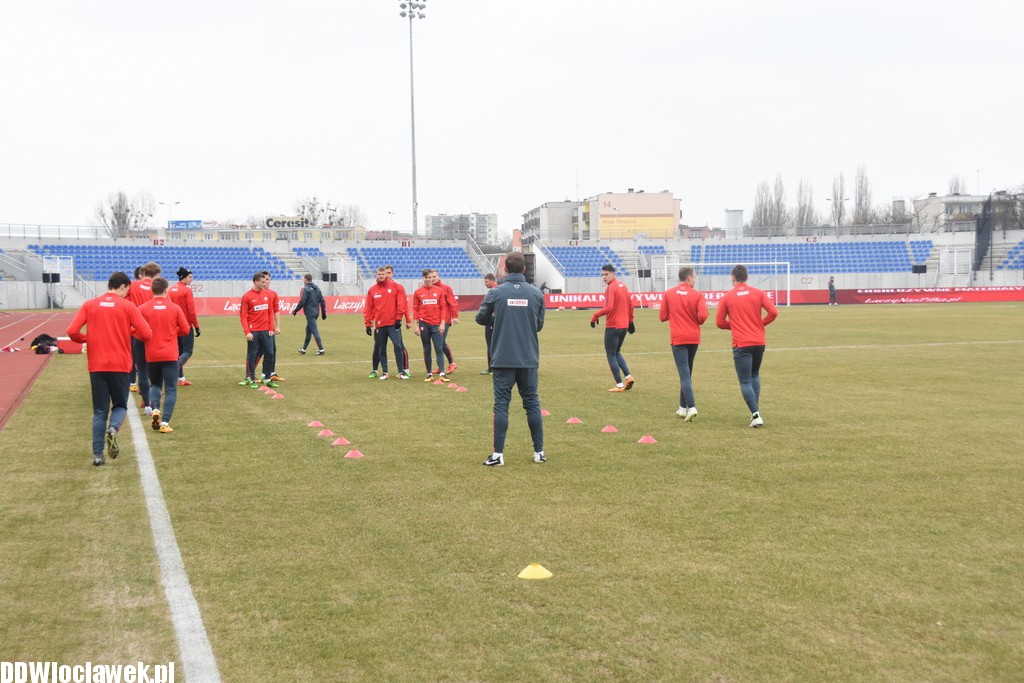 Trening reprezentacji Polski