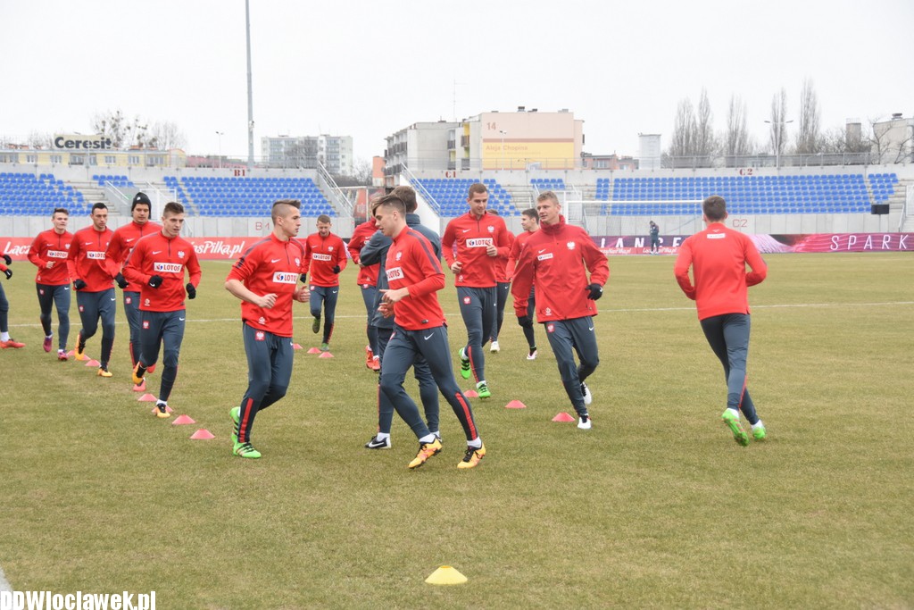 Trening reprezentacji Polski