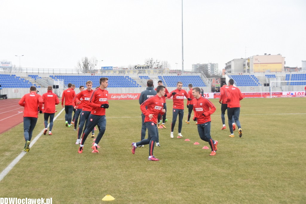 Trening reprezentacji Polski