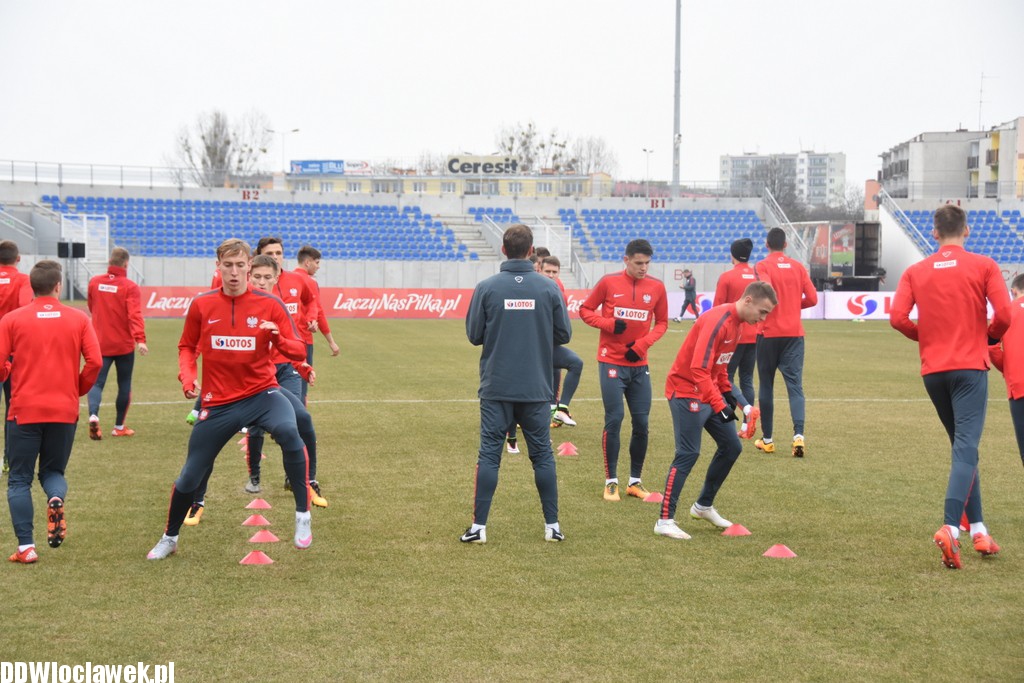 Trening reprezentacji Polski