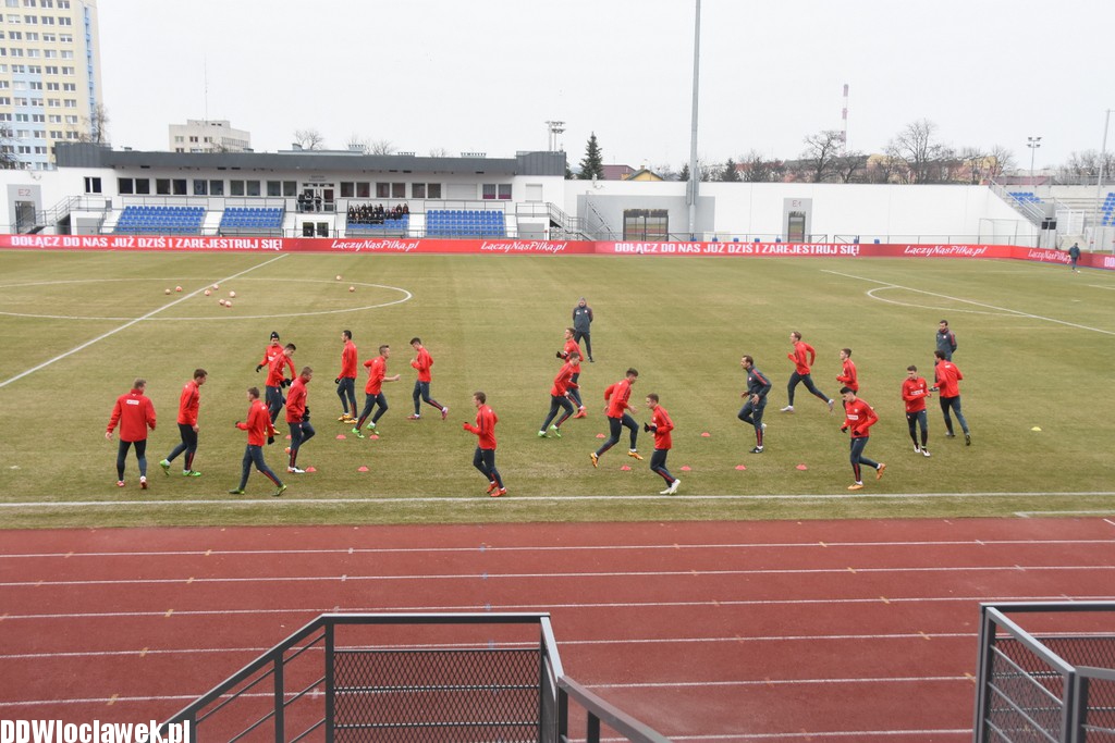 Trening reprezentacji Polski