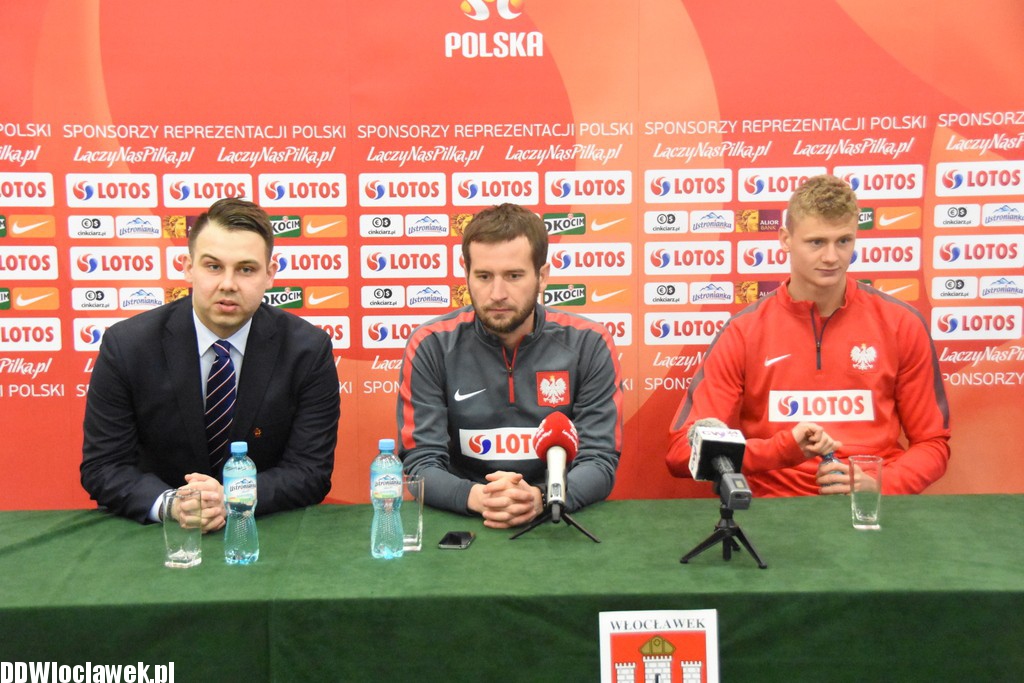 Konferencja prasowa na stadionie