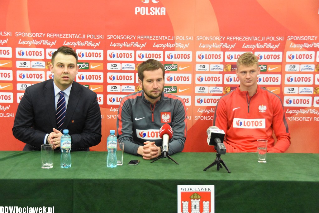 Konferencja prasowa na stadionie