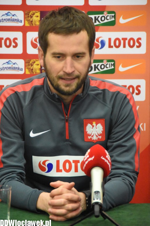 Konferencja prasowa na stadionie