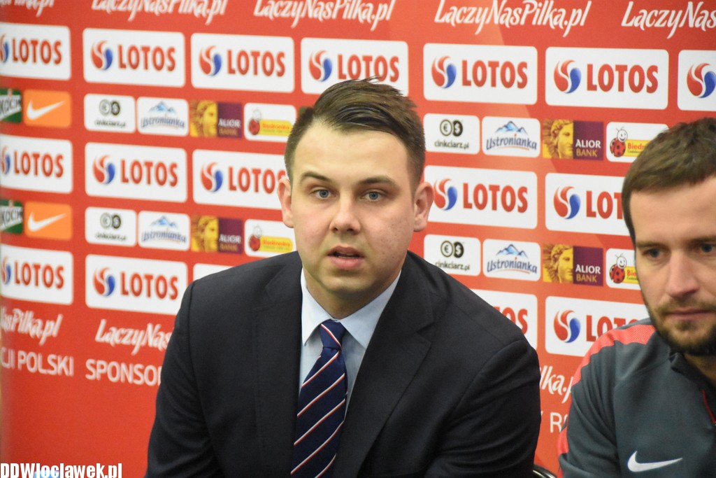 Konferencja prasowa na stadionie
