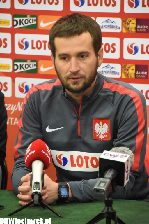 Konferencja prasowa na stadionie