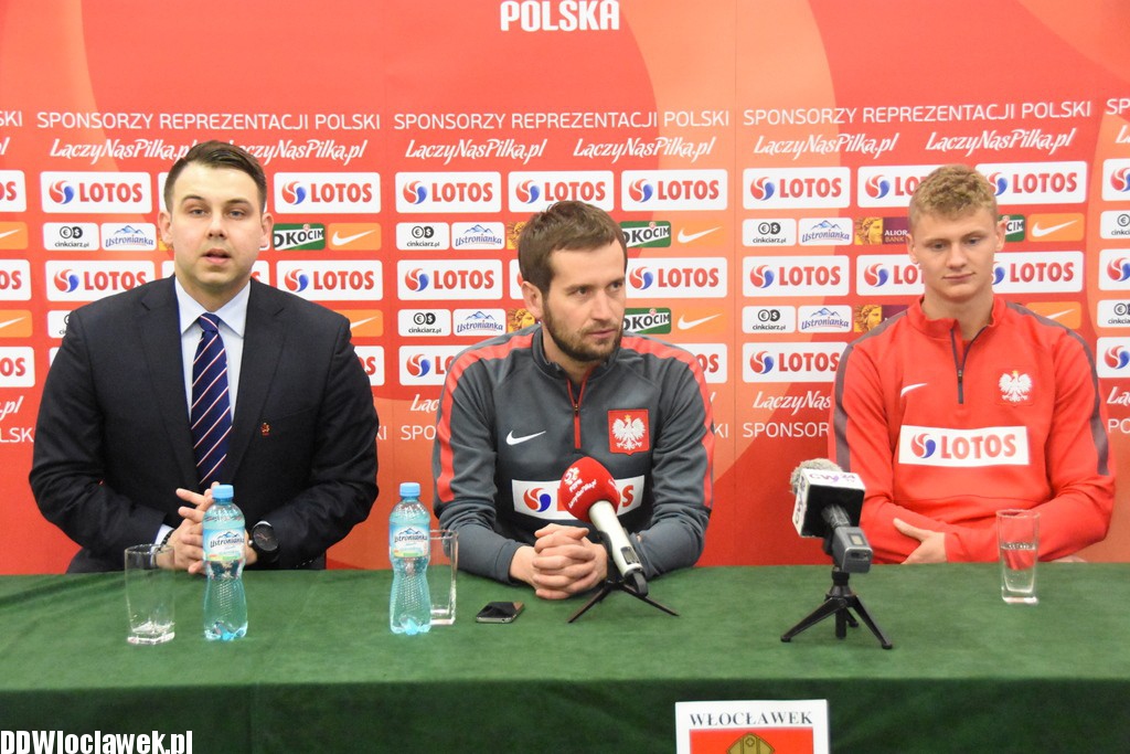 Konferencja prasowa na stadionie