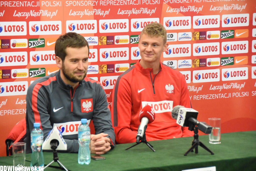 Konferencja prasowa na stadionie