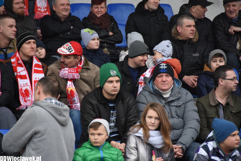 Kibice na meczu Polska - Białoruś
