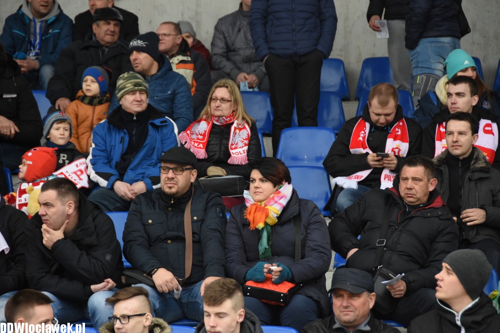 Kibice na meczu Polska - Białoruś