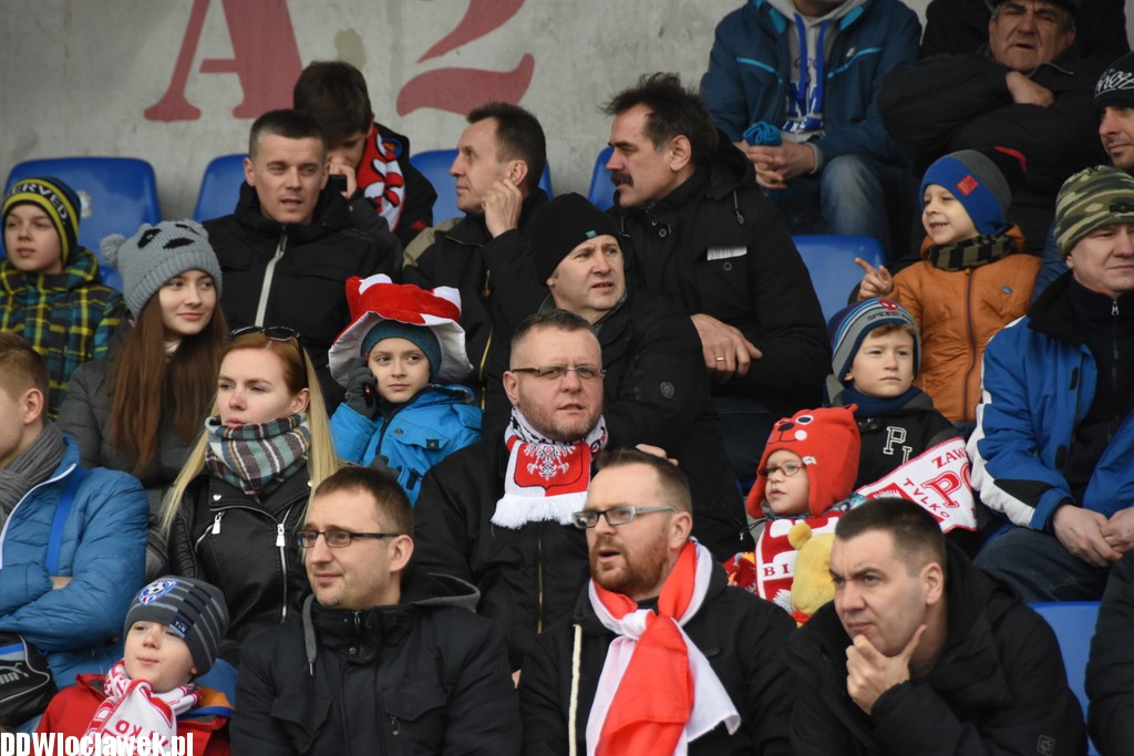 Kibice na meczu Polska - Białoruś