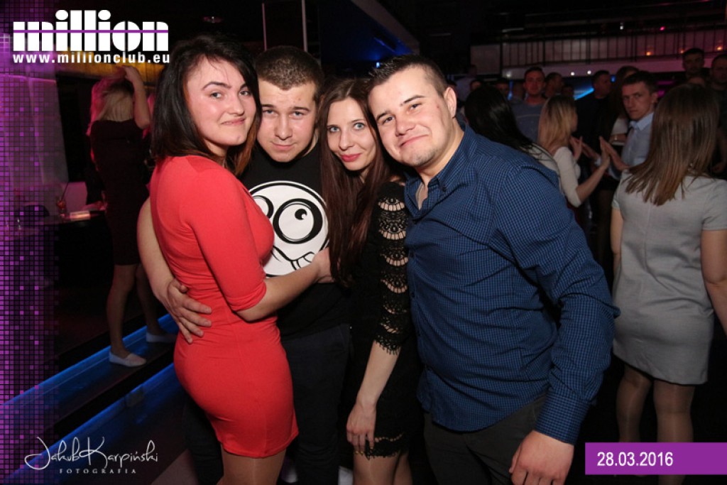 Poniedziałek 28.03 Million Club