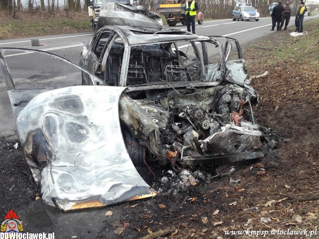 Groźny wypadek na drodze krajowej